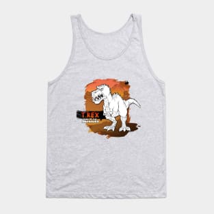 T_rex_Cartoon Tank Top